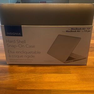 Insignia Hard Shell Case for MacBook Air 13" - Black